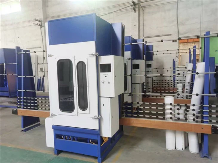 automatic glass sandblasting machine 2