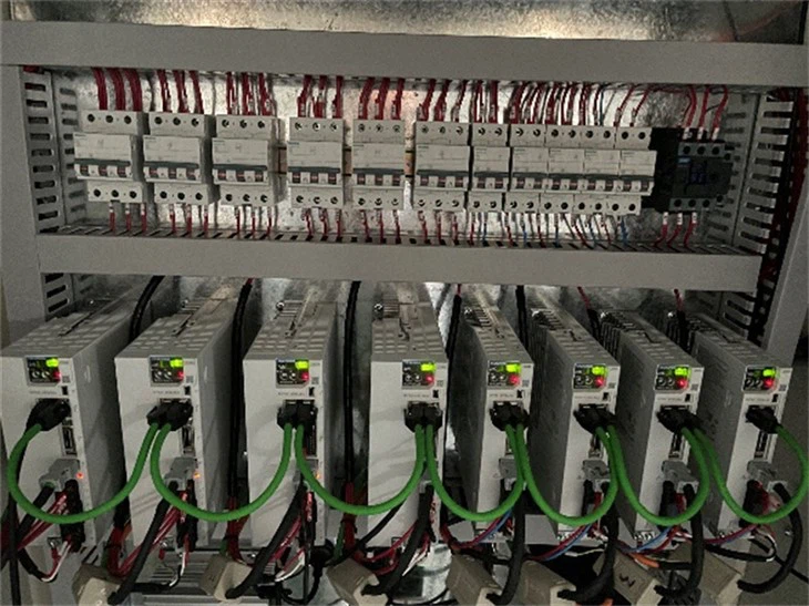 automatic tool change drilling machine electrics