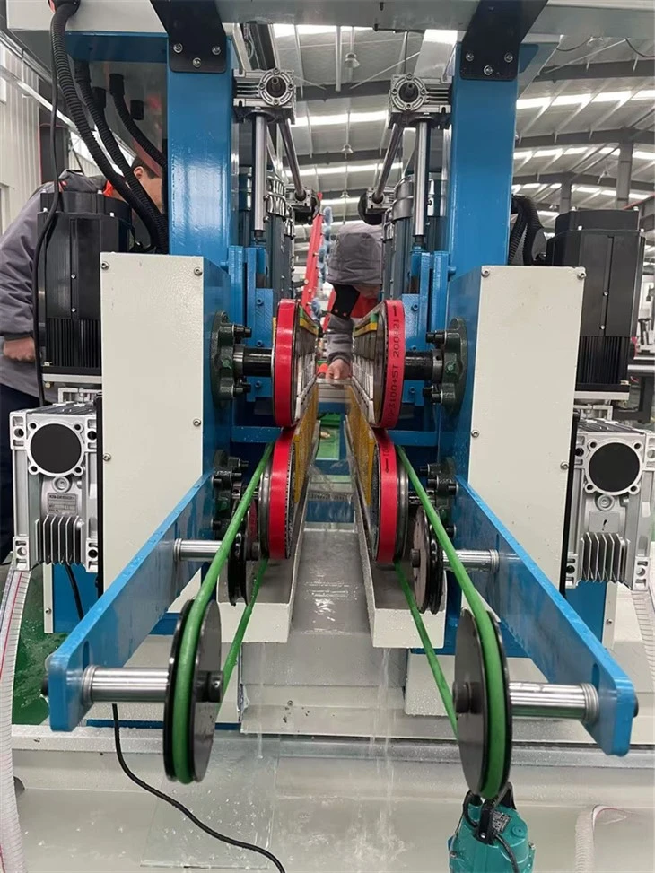 Glass pencil edging machine transmission