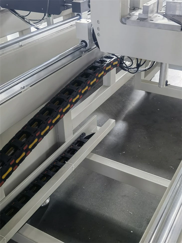 upvc corner welding machine rail
